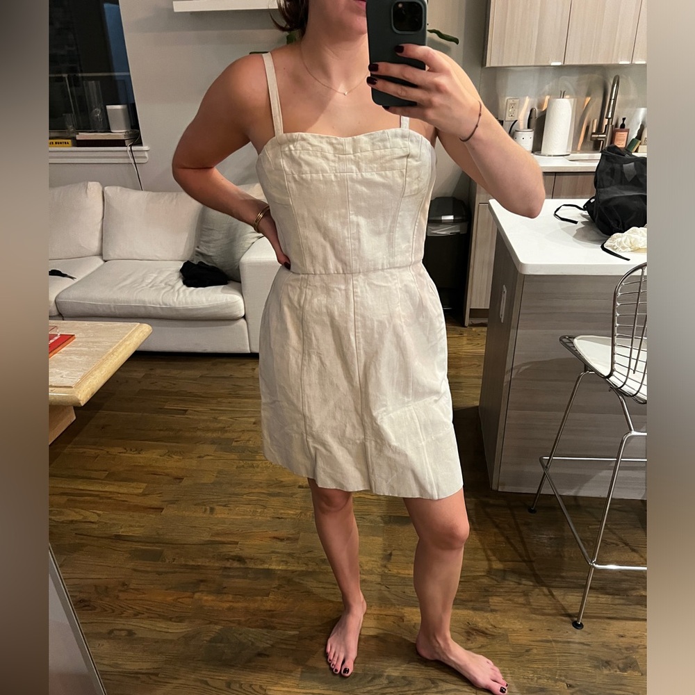 Marni Linen Mini Dress